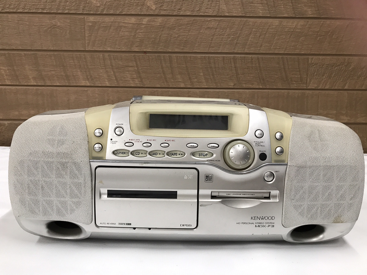 KENWOOD MDラジカセの値段と価格推移は?|48件の売買情報を集計した