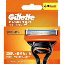 Gillette FUSION 5＋1 Ｐ＆Ｇジャパン ジレット フュージョン マニュアル 替刃４個×３箱セット　計12個