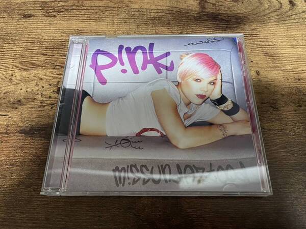P!NK CD「ミスアンダストゥッド」ピンク●