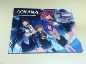 ゲーム特典 Aokana - Four Rhythms Across the Blue Limited Edition Artbook 蒼の彼方のフォーリズム 海外版特典