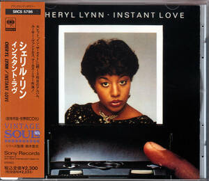 [Luther Vandross Prod.] シェリル・リン / インスタント・ラヴ 1982 JP CHERYL LYNN MARCUS MILLER MICHAEL SEMBELLO AOR