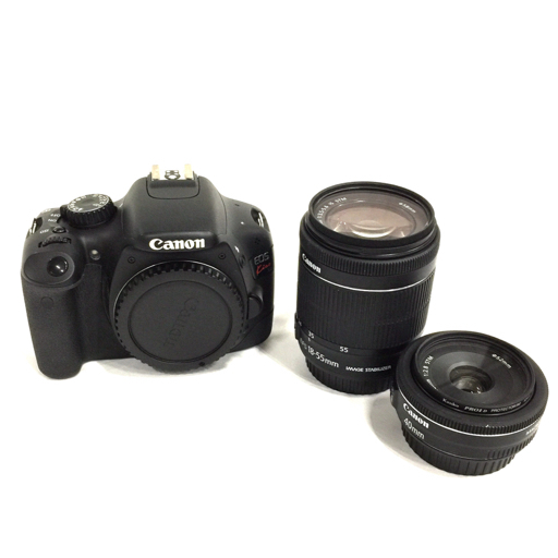 カメラ デジタルカメラ canon キャノン EOS kiss3 レンズ2点セット デジタルカメラ カメラ 