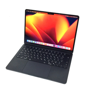 1円 Apple Macbook Air 2022 MLY33J/A 13.6インチ ノートPC ミッドナイト M2 8GB 256GB Ventura 13.2.1