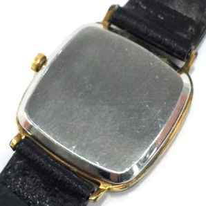 オメガ デビル オートマチック 自動巻き 腕時計 メンズ ゴールド文字盤 Cal.712 不動品 ジャンク品 社外ベルトの画像2