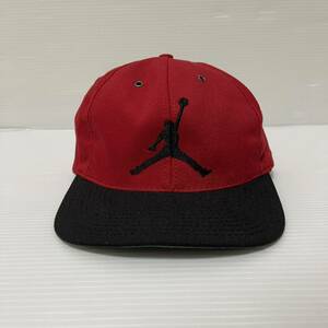 90s NIKE JORDAN CAP madeinusa красный чёрный Nike Jordan колпак USA производства Vintage колпак вышивка vintage