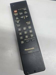 【RLB-15-20】Panasonic パナソニック TZ-JR360 ジャンク品｜テレビリモコン フタ爪欠けあり