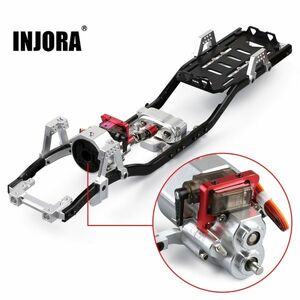 INJORA 313mm 12.3 wheel base metal chassis frame 1/10 RC crawler car S22d1906862249