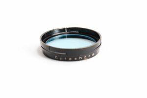 Optochrom ドイツ製●内径 28.5mm●カブセ式●ライト ブルー フィルター●初期ローライ等に