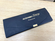 天洋 G シザー ケース付き 美容師 理容師 美容室 全長約15.5ｃｍ Tenyo ハサミ 現状品 レタパ対応 札幌市手稲区_画像10