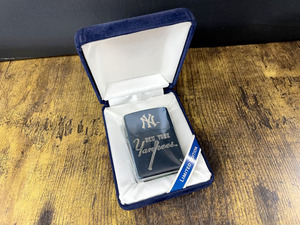 未使用 ZIPPO 松井秀喜 HIDEKI MATSUI NEWYORK YANKEES ニューヨークヤンキース 2003年製 ジッポライター ブルー 札幌市手稲区