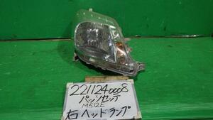 パッソセッテ CBA-M512E 右ヘッドランプASSY X 4WD 064 100-51958