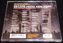 ニューヨーク1997　サントラCD★28曲拡張盤 ジョンカーペンター John Carpenter's Escape From New York　Alan Howarth　盤キズ_画像3