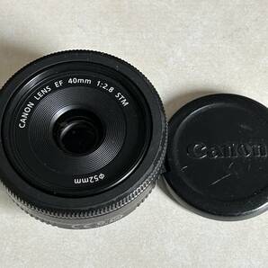 ★中古品 キャノン Canon EF 40mm F2.8 STM 単焦点レンズ★の画像1