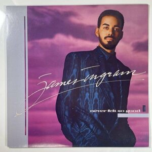 7240 【プロモ盤・未使用に近い】 James Ingram/Never Felt So Good