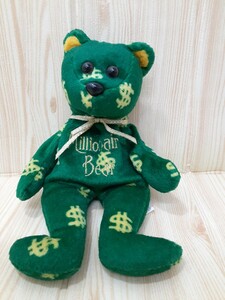 ☆１円～☆　セレブリティベア　ミリオネア　millionire bear　テディベア　熊　B32404