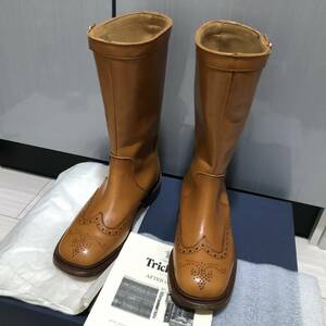 [ this month exhibition end ] Tricker's. Country long boots * size 6-4