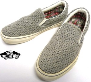 VANS / バンズ ニット スニーカー US7H(25.5cm相当)(メンズ)【中古】11h-1-072