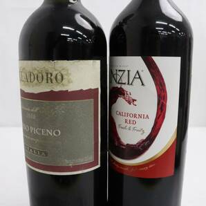 【2本セット】ワイン各種（フランジア カリフォルニア レッド 12.5％ 750ml 等）N23C130003の画像7