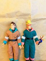 美品　マテル　レトロ　Real Ghostbusters リアル　ゴーストバスターズ Peter Venkman Egon Spengler　レア_画像2