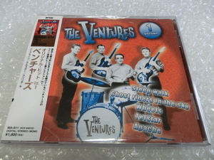 ★即決CD ベンチャーズ 1960〜63年 オリジナル音源 20曲収録ベスト The Ventures Apache Sleep Walk Pipeline サーフ エレキギター 帯付き!