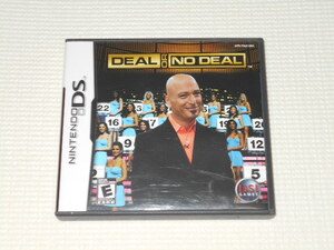 DS★DEAL OR NO DEAL 海外版(国内本体動作可能)★箱付・説明書付・ソフト付