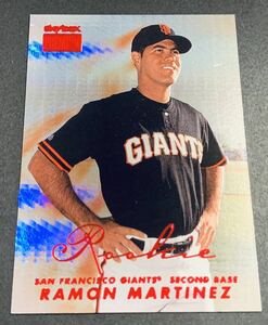 1999 Skybox Premium Star Rubies Ramon E. Martinez /50 34 San Francisco Giants MLB ラモンマルティネス　スタールビー　50枚限定