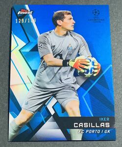 2018-19 Topps Finest UEFA Champions League Iker Casillas /150 39 Porto カシージャス　ポルト　150枚限定　シリアル