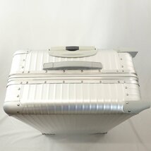 【1円/美品】RIMOWA リモワ 932.70 TOPASトパーズ 4輪マルチホイール キャリーバッグ 82L シルバー_画像5