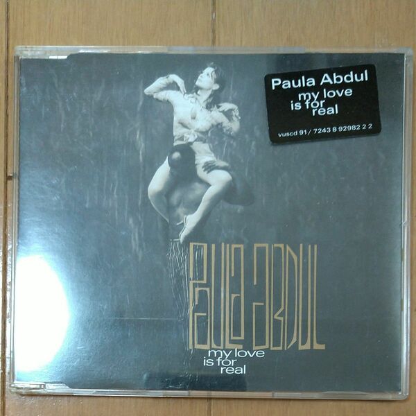 Paula Abdul☆My Love Is For Real☆Remix☆CD single☆Maxi single☆CDS☆