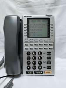 Panasonic パナソニック 12ボタン大型表示電話機 VB-E411L-KS No.627