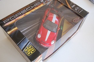 Q ポルシェ　911 GT3　RS4.0　ラジコン　レッド ストライプ　フルファンクションラジオコントロールカー