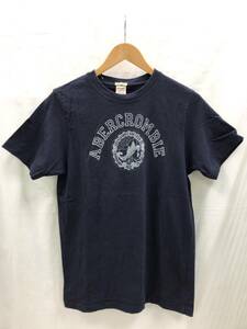 Abercrombie&Fitch アバクロ MUSCLE 半袖Tシャツ ネイビー レディース Mサイズ 23030601