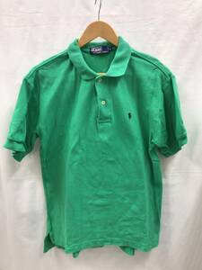 Polo Ralph Lauren ポロ ラルフローレン 半袖ポロシャツ ポニー刺繍 グリーン メンズ Lサイズ 23032004f3