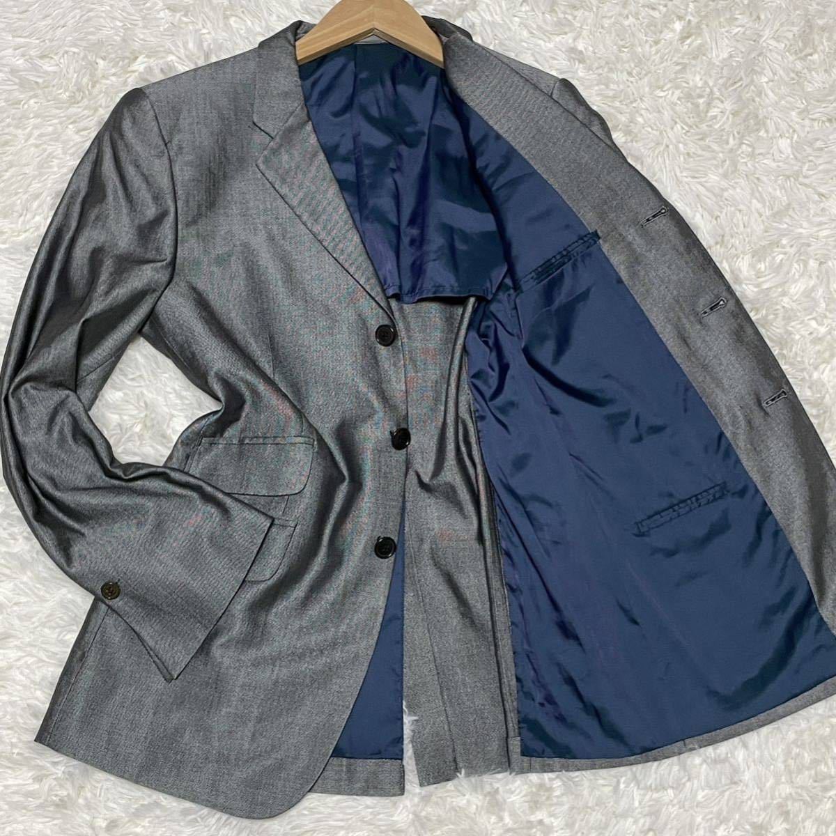 当店人気送料無料 J7257 美品 ポールスミス ドット裏地オールリネン