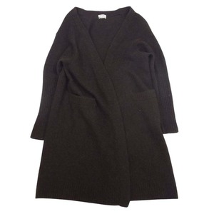 ACNE STUDIOS アクネストゥディオズ RAYA PAW14 キッドモヘア ロング ニット カーディガン ブラウン系 S【中古】