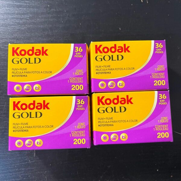 kodak gold200 ゴールド200 36枚撮り コダック 35mmカラーネガフィルム　フィルムカメラ カラーフィルム 