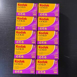 kodak gold200 ゴールド200 36枚撮り コダック 35mmカラーネガフィルム　フィルムカメラ カラーフィルム 