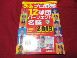 ぴあMOOKプロ野球12球団パーフェクト選手名鑑2019