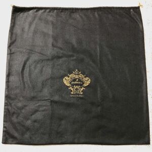 オロビアンコ「Orobianco」バッグ保存袋 特大サイズ (1977) 正規品 付属品 布袋 巾着袋 不織布製 ブラック 60×59cm バッグ用