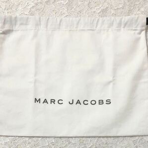 マーク ジェイコブス「MARC JACOBS 」 バッグ保存袋（2223）正規品 付属品 内袋 布袋 巾着袋 ホワイト 36×29cm 小さめ バッグ用の画像1