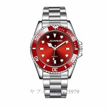 A855A☆新品メンズ 腕時計 ファッション スポーツ クォーツ時計 高級 ビジネス 防水時計 ギフト_画像4