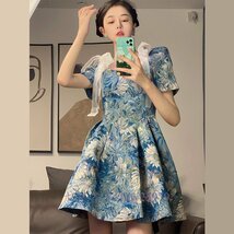 A154A新品人気 披露宴dress ワンピース フォーマル レディース ドレス セクシー ミニワンピ ladies きれいめ美スタイル_画像2