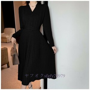 A273A新品人気 良質 きれいめ ワンピース 美ライン dress 美スタイル ladies レディース sexy ロングスカートB