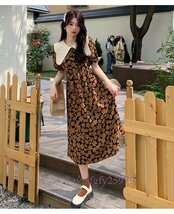 A082A新品人気 美スタイル きれいめ 美ライン ワンピース 同窓会dress 披露宴 ladies フォーマル コットンリネン 超セクシーB_画像10