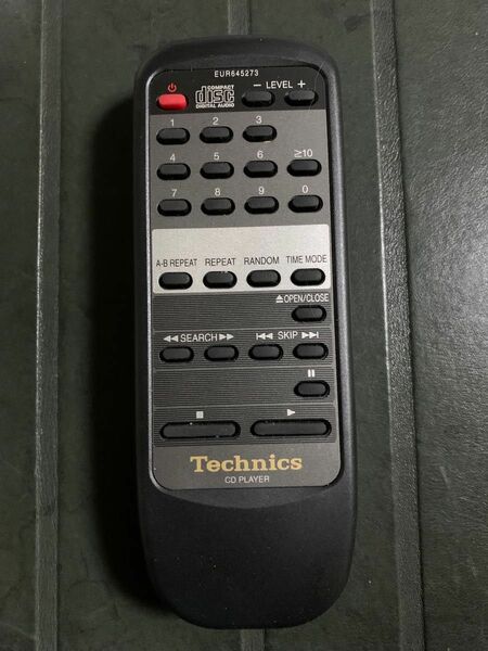 【Technics テクニクス】CDプレーヤー用リモコン EUR645273