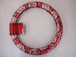  diameter 41cm 07 Elf NEW Elf PM Elf air loop Dutro Dutro steering wheel cover new .. red for truck goods dump 