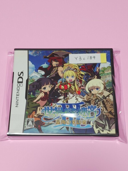 Nintendo DS 世界樹の迷宮3 星海の来訪者 【管理】Y3c189