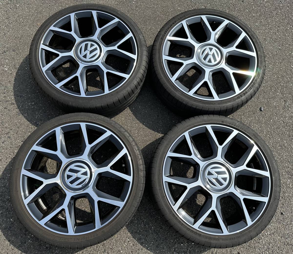 ヤフオク! -「vw up 純正」(17インチ) (タイヤ・ホイールセット)の落札