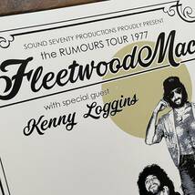 ポスター★フリートウッド・マック（Fleetwood Mac）1977年 『噂』 (Rumours)ツアー・ナッシュビル★スティーヴィー・ニックス_画像3