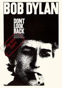 ポスター★ボブ・ディラン ドキュメンタリー映画 『ドント・ルック・バック』（Dont Look Back） ★ジョーン・バエズ/ドノヴァン